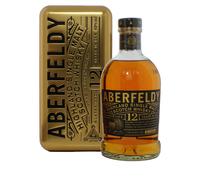 Aberfeldy 12 Year Old Gold Tin Highland Single Malt Scotch Whisky 70cl