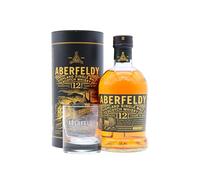 Aberfeldy - 12 year old Highland Single Malt Scotch Whisky 70cl 40% ABV (Includes Branded Glass)