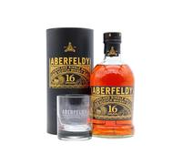 Aberfeldy - 16 year old Highland Single Malt Scotch Whisky 70cl 40% ABV (Includes Branded Glass)