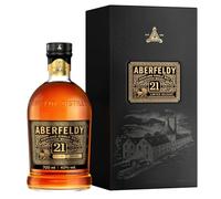 Aberfeldy 21YO Premium Highland Single Malt Scotch Whisky, 40%ABV, 70 ged 21 Years in 4 Cask Types, Rich Honeyed Character, Premium Whisky Gift, 700ml