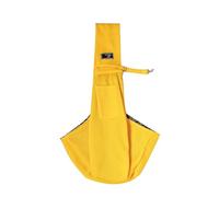 Aberfields Cat Carrier Pouch Bag, Cat Carrier Pouch, Cat Carrier Soft, Pet Outdoor Travel Sling Carrier, Anti-Scratching Grooming Pouch Tote Bag, for Claw Care Nail Trimming (Yellow)