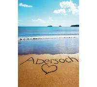 Abersoch Notebook Gift: A5 lined writing pad/journal/note pad/notes/to-do book/present for people who love Abersoch in North Wales