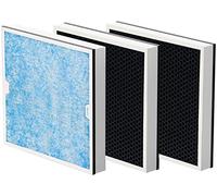 Abestorm 2-in-1 /HEPA/Activated Carbon Filter Replacement Set for Filteair HEPA S1 S2 S3 / Filteair HEPA V1 V2 V3 Air Scrubber (3Pack)
