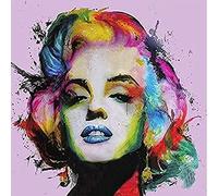 ABEUTY 5D Diamond Painting DIY Full Drill Rhinestones, Colorful Girl Beauty, Paint with Diamonds Crystal Diamond Art Kits (Beauty)