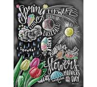 ABEUTY 5D Diamond Painting DIY Full Drill Rhinestones, Spring Flowers Baseball, Paint with Diamonds Crystal Diamond Art Kits