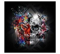 ABEUTY 5D Diamond Painting DIY Full Drill Rhinestones, Two Sides Skull, Paint with Diamonds Crystal Diamond Art Kits (Skull)