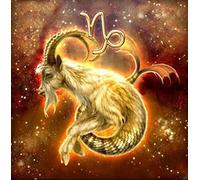 ABEUTY 5D Diamond Painting DIY Full Drill Rhinestones, Zodiac Capricorn, Paint with Diamonds Crystal Diamond Art Kits (Capricorn)