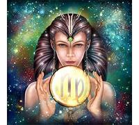 ABEUTY 5D Diamond Painting DIY Full Drill Rhinestones, Zodiac Virgo, Paint with Diamonds Crystal Diamond Art Kits (Virgo)