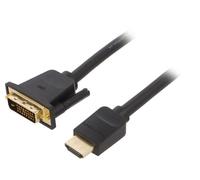 ABFBF cable DVI-D (18+1) male HDMI male 1 m black 30AWG VENTION