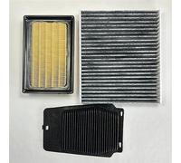 ABHAI Air Cabin And Battery Filter Fit For Toyota Corolla Hybrid C-HR 1.8 Hybrid Prius 1.8 Hybrid (PHV) 17801-0M030 G92DH-47070 (Color : 3 Filters 1 Set)