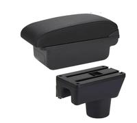ABHBVGZFZT car retrofit arm rest storage For Dodge For Attitude Armrest Box Car Storage Accessories(C2 Black line NO USB)