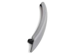 ABHBVGZFZT Interior Door Handles for BM&W for X5 for E70 2007-2013 Left Right Interior Passenger Door Pull Handle Leather Outer Cover Front Rear(Left Gray)