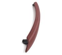 ABHBVGZFZT Interior Door Handles for BM&W for X5 for E70 2007-2013 Left Right Interior Passenger Door Pull Handle Leather Outer Cover Front Rear(Left Red Brown)