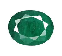 Abhinav Gems, 4.50 Carat I Astrological Value Emerald Stone I Natural Lab Certified Zambian Quality Emerald/Panna I Loose Gemstone AA Quality, Loose Gemstones, Emerald