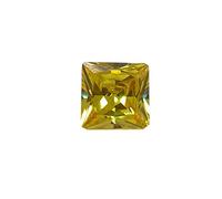 Abhinav Gems, 9.25 Ratti I High Rated Yellow Cubic Zircon I Natural Certified Unheated and Untreated I Precious Loose Gemstone, Crystal, Cubic Zirconia, Crystal, Cubic Zirconia