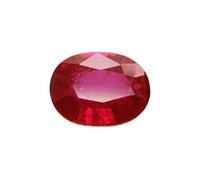 Abhinav Gems, Natural 4.25 Ratti / 3.88 Carat Earth Mined Lab Certified Super Quality Burmese Ruby Stone Manak Brithstone for Astrological Purposes Loose Gemstone Ruby Loose Gemstone