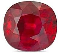 Abhinav Gems, Natural 5.25 Ratti / 4.82 Carat Earth Mined Lab Certified Burmese Ruby Stone Manak Brithstone for Astrological Purposes Loose Gemstones Ruby