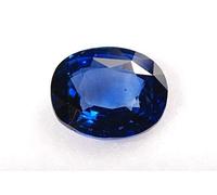 Abhinav Gems Natural Blue Sapphire Stone, 11.75 Ratti Lab - Certified Gemstone, Premium Quality, Ceylon Earth Mind Blue Sapphire (Neelam/Nilam), Loose Gemstone for Men and Women, Free