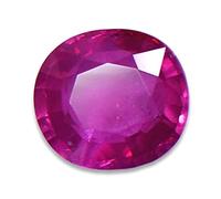 Abhinav Gems, Natural Premium Quality 10.25 Ratti/9.42 Carat Earth Mined Lab Certified Burmese Ruby Stone Manak Brithstone for Astrological Purposes Loose Gemstones Ruby