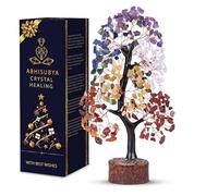 ABHISUBYA 7 Chakra Crystal Tree of Life, Gem Stones And Crystals, Spiritual Decor, Home Decor Gifts, Chakra Crystals, Crystals Gifts For Women
