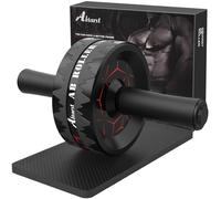 Abiarst Ab Roller Wheel, Abs Workout Equipment for Abdominal & Core Strength Training, Home Gym Exercise Wheels for Men Women, with Knee Pad Accessories