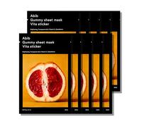 Abib Gummy Sheet Mask Vita Sticker 10 Sheets (Skin Tone) I Korean Face Mask for Sensitive Skin, Soothing & Redness Relief, Daily Skincare Treatment, K-Beauty Sheet Mask