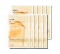 Abib Mild Acidic Ph Sheet Mask Glutathiosome Fit 10 Sheets (Skin Tone) I Korean Face Mask for Sensitive Skin, Soothing & Redness Relief, Daily Skincare Treatment, K-Beauty Sheet Mask