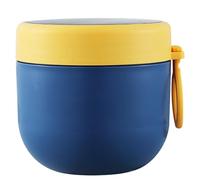 Abibiocy Food Flask 27 Oz Insulated Soup Flasks Stainless Steel Hot Food Flask with Folding Spork Breakfast Pots with Lid on the Go Containers for Yogurt, Cereal, Porridge Soup Containers