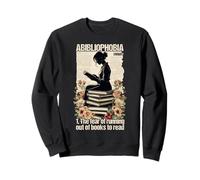Abibliophobia Definition Book Lover Humor Sweatshirt