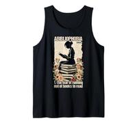 Abibliophobia Definition Book Lover Humor Tank Top