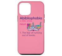 Abibliophobia Definition Reading Nerd Book Lovers Geek Girls Case for iPhone 12 mini