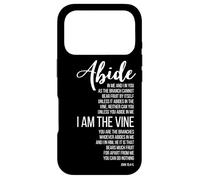 Abide In Me I Am The Vine. John 15:4-5. Case for iPhone 17 Pro