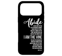 Abide In Me I Am The Vine. John 15:4-5. Case for iPhone 17 Pro Max
