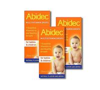 Abidec Multivitamin Drops for Children and Babies- 3 Pack
