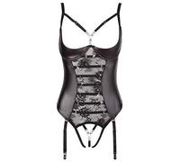 Abierta Fina Bodysuit 26422201241 Black 80B/M