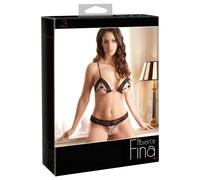 Abierta Fina - Extravagant Allure Bra Set