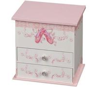 Abigail - 2 drawer Ballerina musical jewellery box