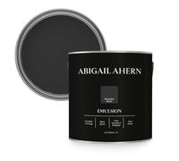 Abigail Ahern Beekman Black Paint | 2.5L Emulsion | Water Based & Low VOC | Black Paint