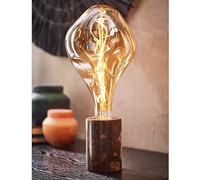 Abigail Ahern Jaja Marble Base Table Lamp with Amber Filament Bulb