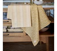 Abigail Ahern x Murmur Camille & Moya Tea Towels, Warm Ochre/Canvas Cream