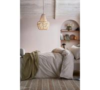 Abigail Ahern x Murmur 'Lara' Cotton Duvet Cover Set in Green | Size: King Abigail Ahern x Murmur Green King