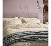 Abigail Ahern x Murmur Maeve Super Kingsize Duvet Cover SET, Canvas Cream