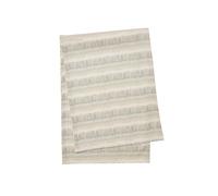 Abigail Ahern x Murmur Moya Table Runner, Charcoal/Canvas Cream