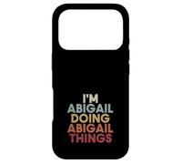 Abigail Name Abigail Personalized Name First Given Case for iPhone 17 Pro