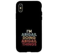 Abigail Name Abigail Personalized Name First Given Case for iPhone X/XS