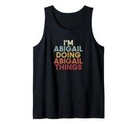 Abigail Name Abigail Personalized Name First Given Tank Top