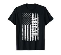 Abigail Personal Name American Flag Retro Women Funny T-Shirt