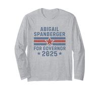 Abigail Spanberger for Governor of Virginia Spanberger 2025 Long Sleeve T-Shirt