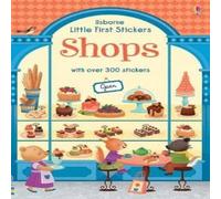 Abigail Wheatley Little First Stickers Shops Paperback Book Abigail Wheatley Multicolor