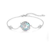 ABIGY Phoenix Bracelet 925 Sterling Silver Phoenix Crystal Bracelet Phoenix Nirvana Jewellery Christmas Easter Mother's Day Birthday Valentine's Day Anniversary Jewellery Gifts for Women